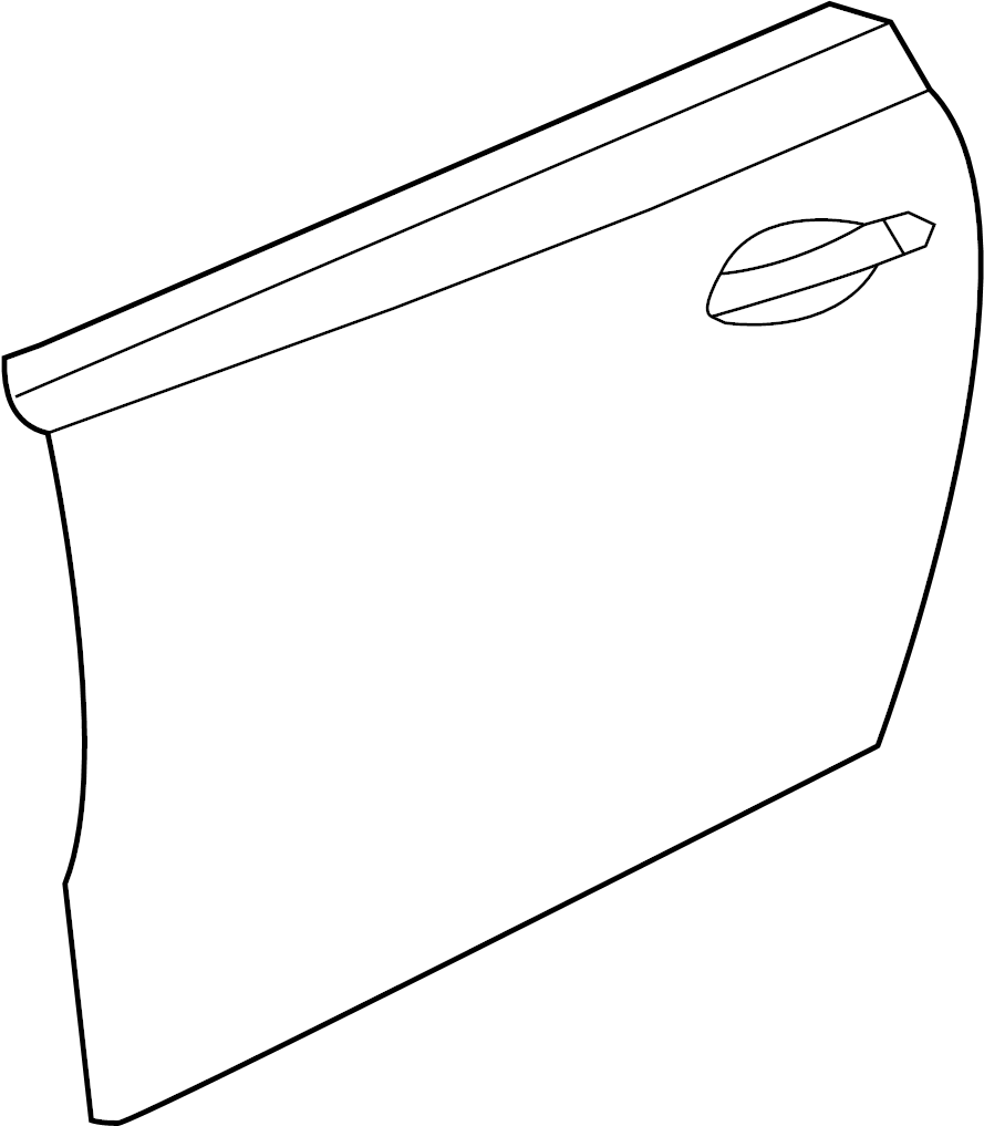 Outer Panel 5C5-831-111-A - View 3