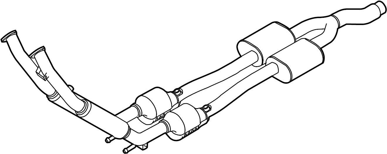 Converter & Pipe 1K0-254-507-DX - View 3