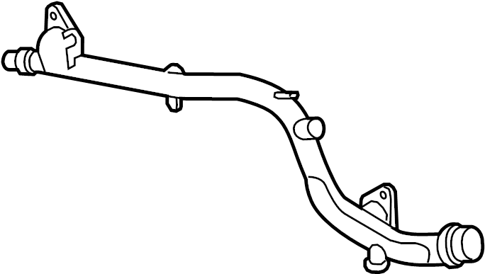 Water Pipe 06E-121-045-BB - View 3