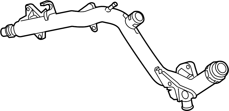 Water Pipe 06E-121-045-BB - View 2