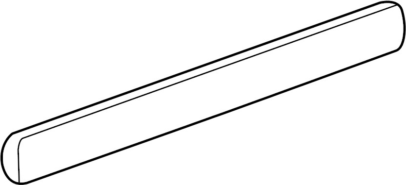 Lower Molding 3B0-854-939-B-B41 - View 6