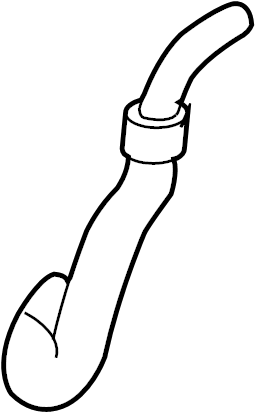 Outlet Hose 3C0-121-063-E - View 3