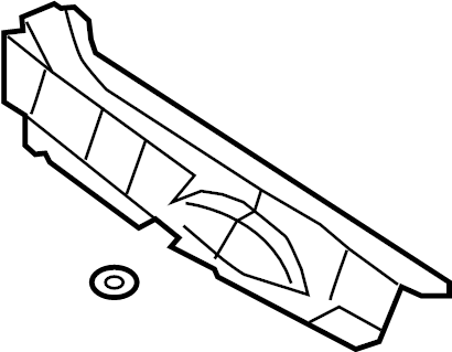 Exhaust Heat Shield 1K0-825-661-S - View 4