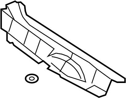 Exhaust Heat Shield 1K0-825-661-S - View 3