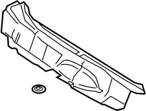 Exhaust Heat Shield 1K0-825-661-S - View 2