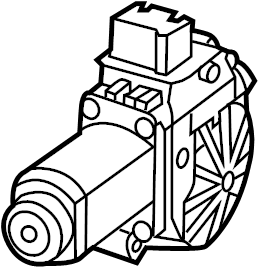 Window Motor 5C5959802TZ01 - View 2