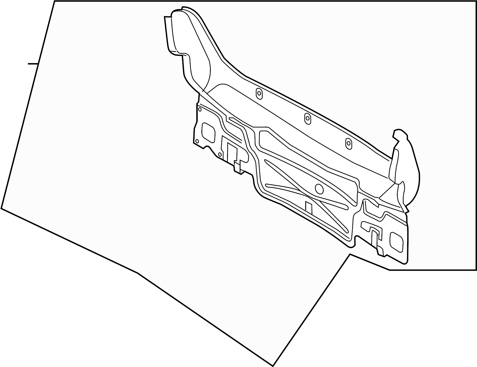 Rear Body Panel 5C6-813-301