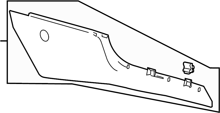 Side Trim Panel 1Q1-863-046-82V - View 2