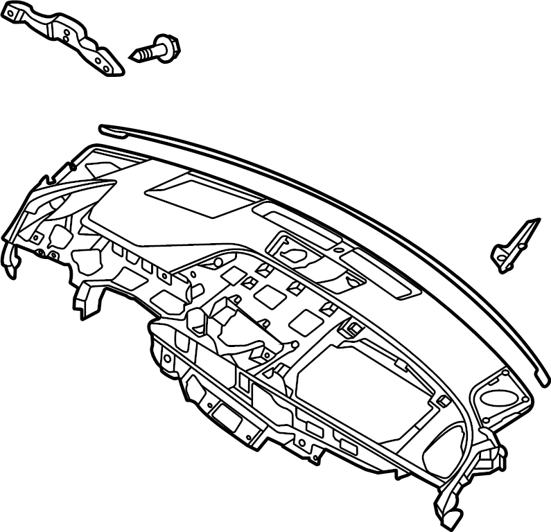 Instrument Panel 5NN-857-003-H-FLG