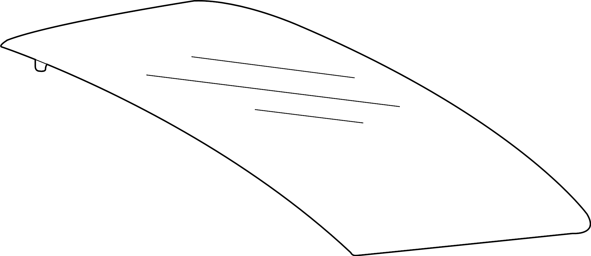 Back Glass 17A-845-051-G-NVB