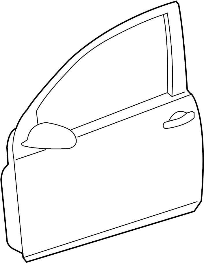 Door Shell 5K3-831-055-K - View 4