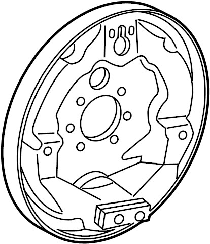 Backing Plate 5C0-609-425-A
