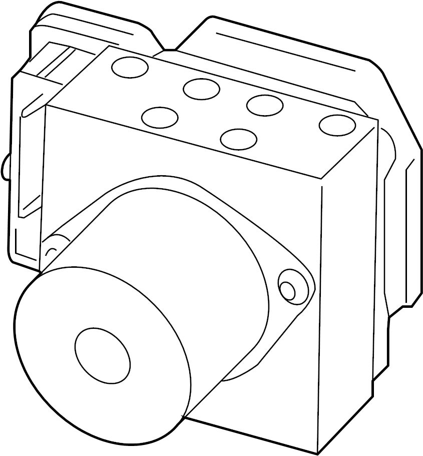ABS Control Unit 5N0-614-109-CN-BEF