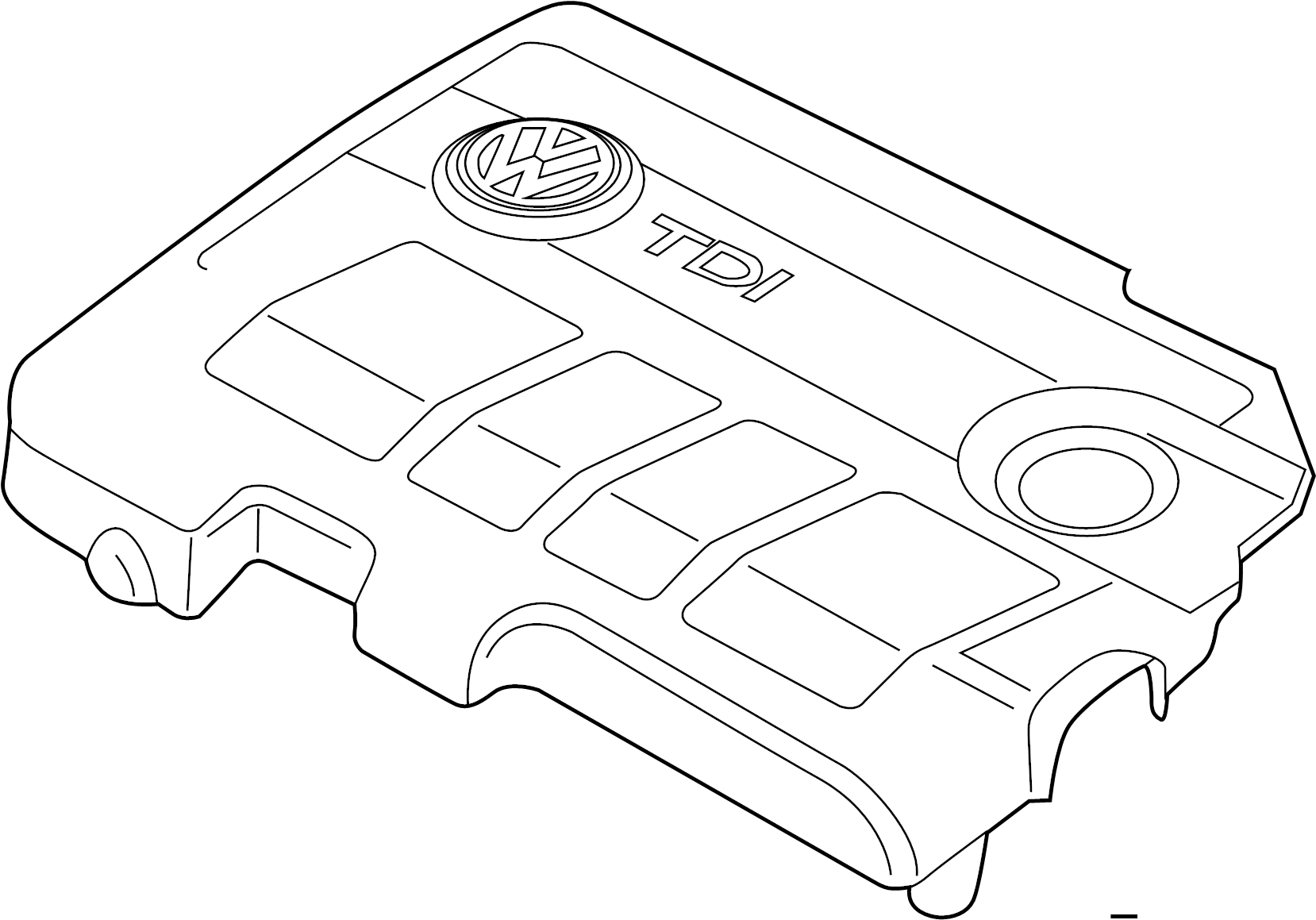 Engine Cover 03L-103-925-R