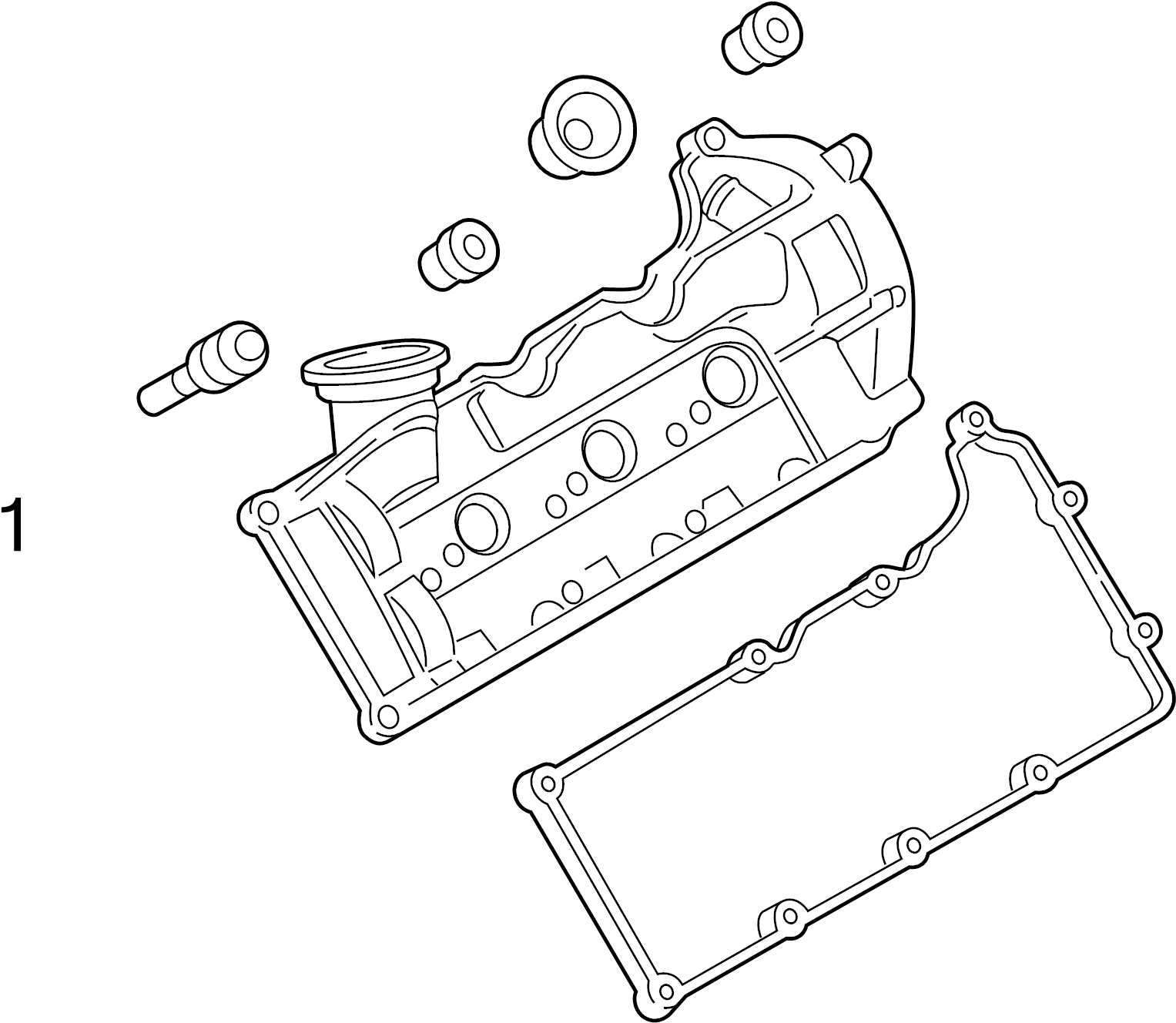 Valve Cover Gasket 059-103-483-T - View 3