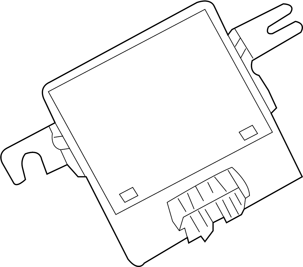 Differential Control Module 0AY-598-554-C