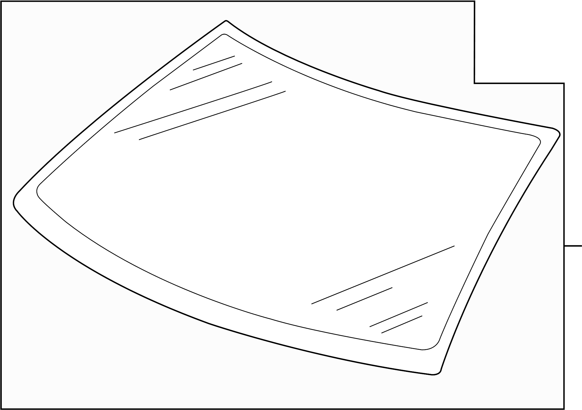 Windshield 1K5-845-011-BB - View 7