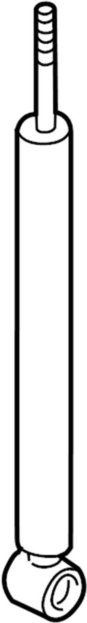 Suspension Shock Absorber 1J0-513-025-DA - View 10