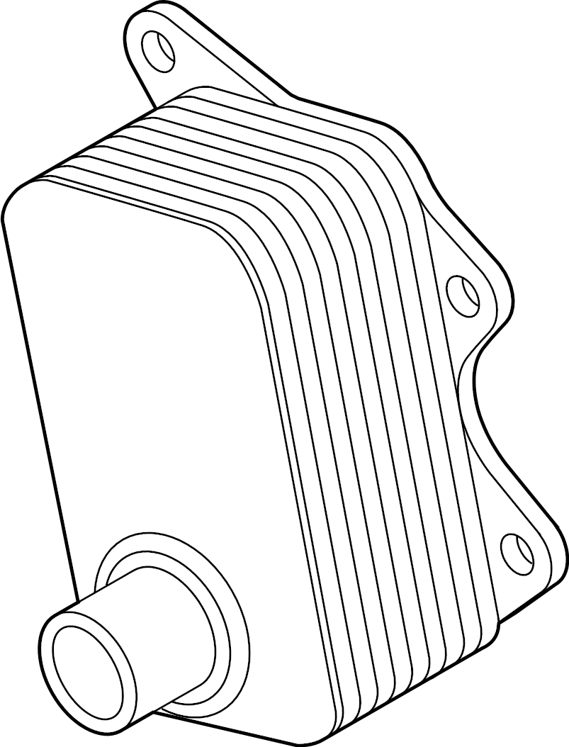 Oil Cooler 06L-117-021-G - View 2