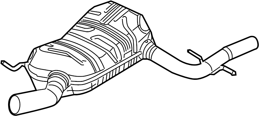 Muffler & Pipe 5C6-253-209-J