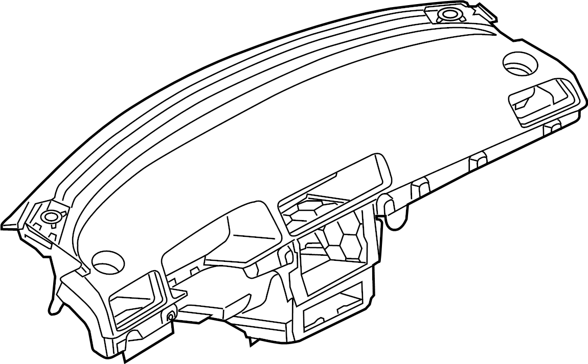 Instrument Panel 561-857-003-AA-HR6 - View 3
