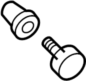 Pillar Trim Clip 3C0-867-333 - View 3