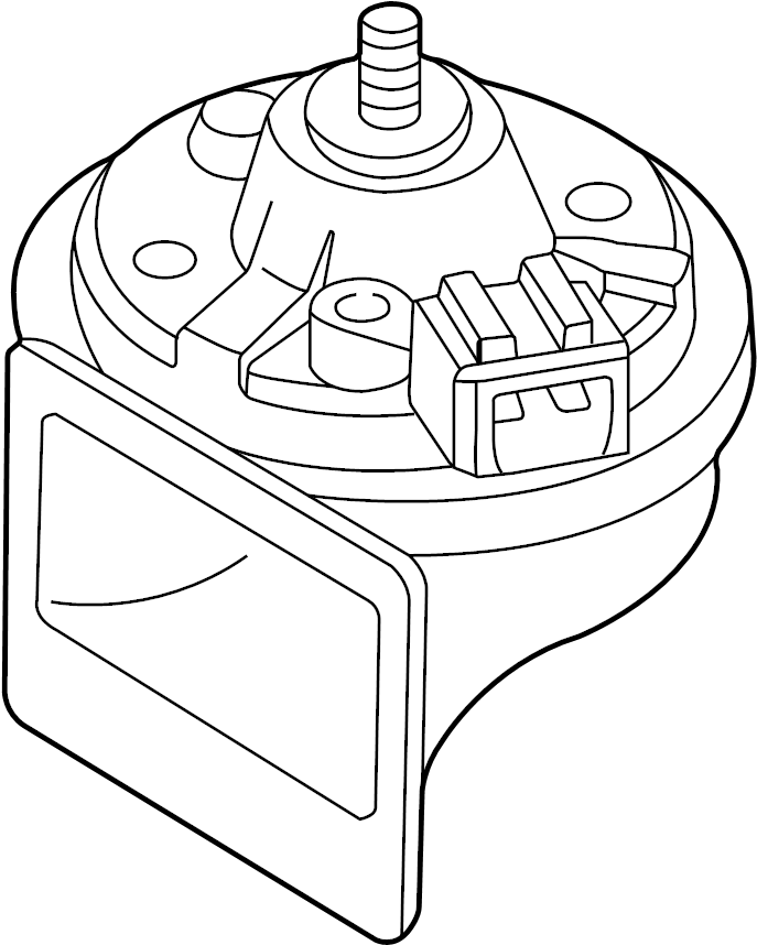 Low Note Horn 8W0-951-221 - View 9