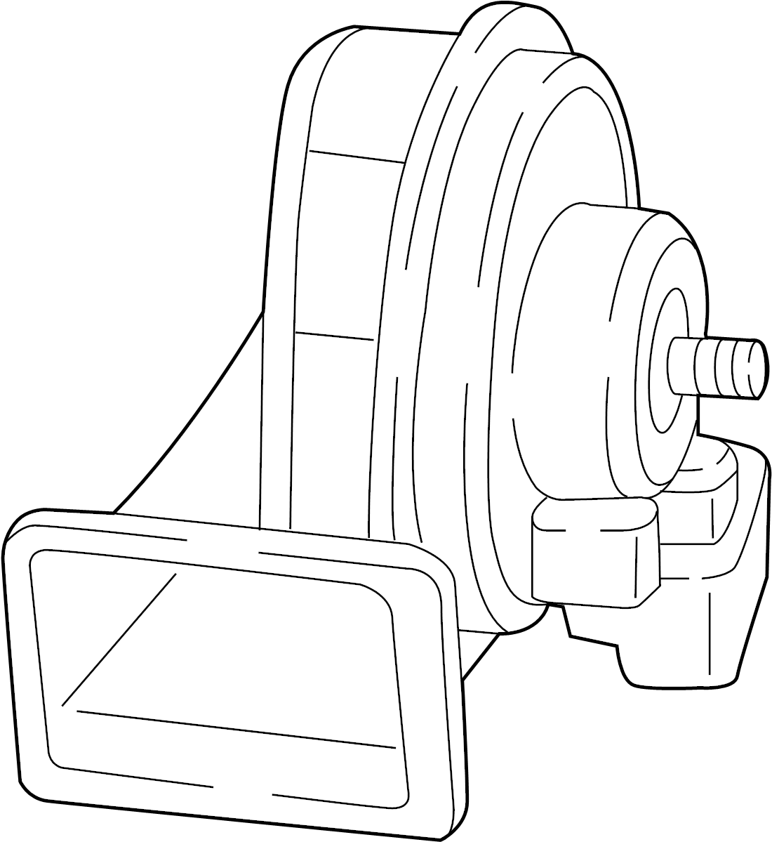 Low Note Horn 8W0-951-221 - View 4