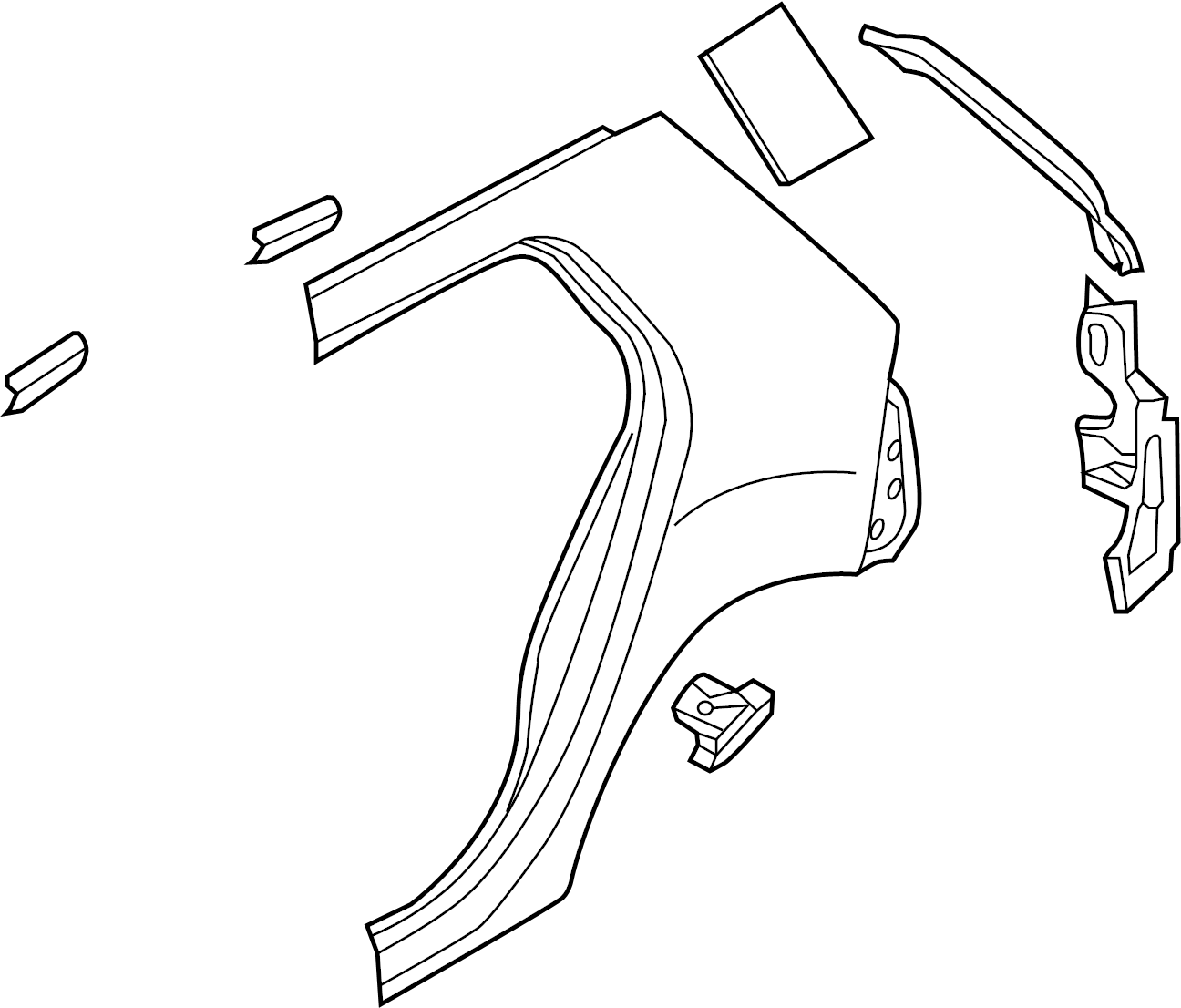 Uniside Panel 5G4-809-051 - View 13