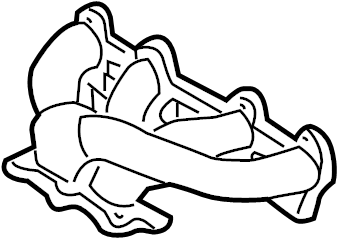Exhaust Manifold 06A-253-031-BP - View 2