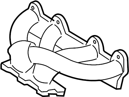 Exhaust Manifold 06A-253-031-BP - View 3