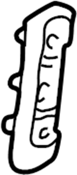 Bumper Cover Retainer 1H0-807-193 - View 9