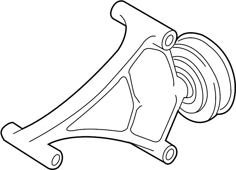 Accessory Drive Belt Idler Assembly 06J-145-172 - View 6