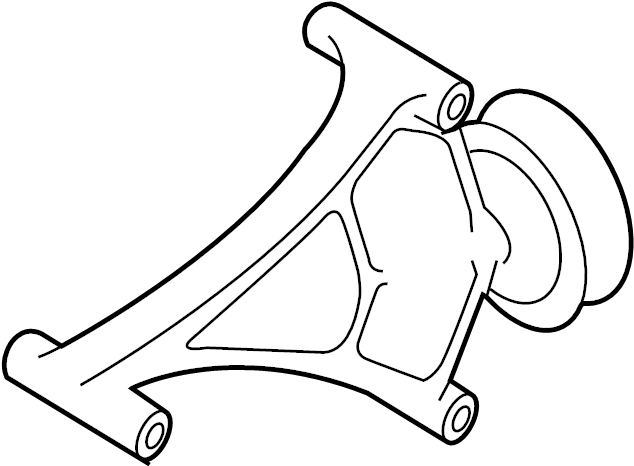 Accessory Drive Belt Idler Assembly 06J-145-172 - View 3