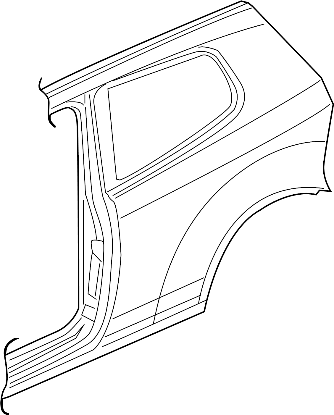 Quarter Panel 1K3-809-844-A