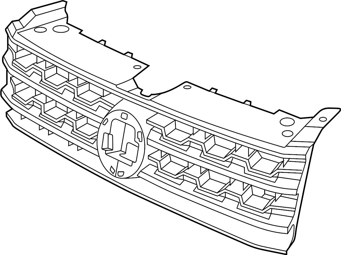 Grille Assembly 3CN-853-651-A-RYP - View 9