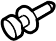 Lower Timing Cover Bolt WHT-005-821 - View 13