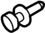 Lower Timing Cover Bolt WHT-005-821 - View 12