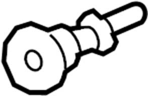 Lower Timing Cover Bolt WHT-005-821 - View 10