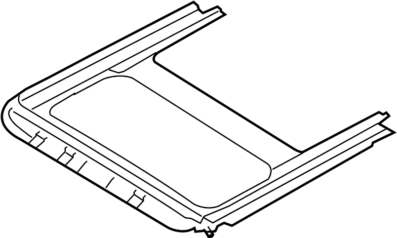 Sunroof Glass 1K6-877-071