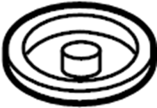 Engine Oil Cooler Cover 038-117-061-B - View 24