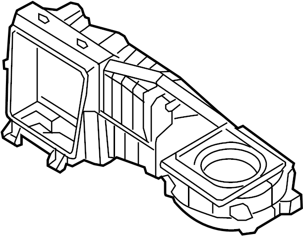 Evaporator Case 1K1-820-007