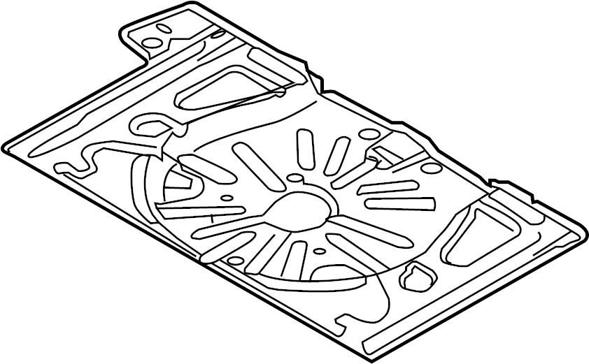Rear Floor Pan 5Q0-813-116-L - View 2
