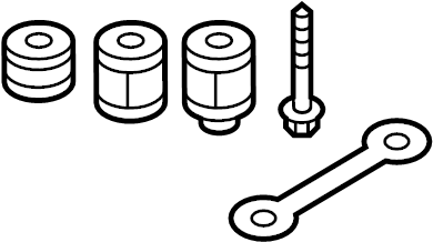 Gear Assembly Mount Kit 5N0-498-169-B