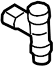 Engine Air Intake Hose Adapter 5N0-906-391 - View 14