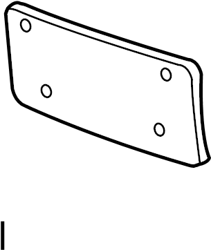 License Plate Bracket 5K0-807-285-D-9B9 - View 6
