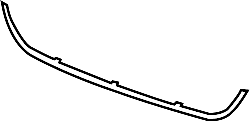 License Plate Bracket 5K0-807-285-D-9B9 - View 3