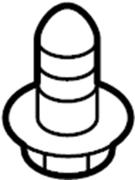 Rocker Molding Bolt WHT-006-944 - View 6