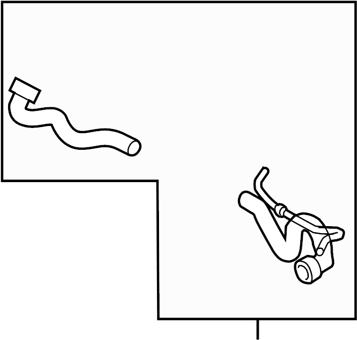 Upper Hose 1K0-122-101-KT - View 4