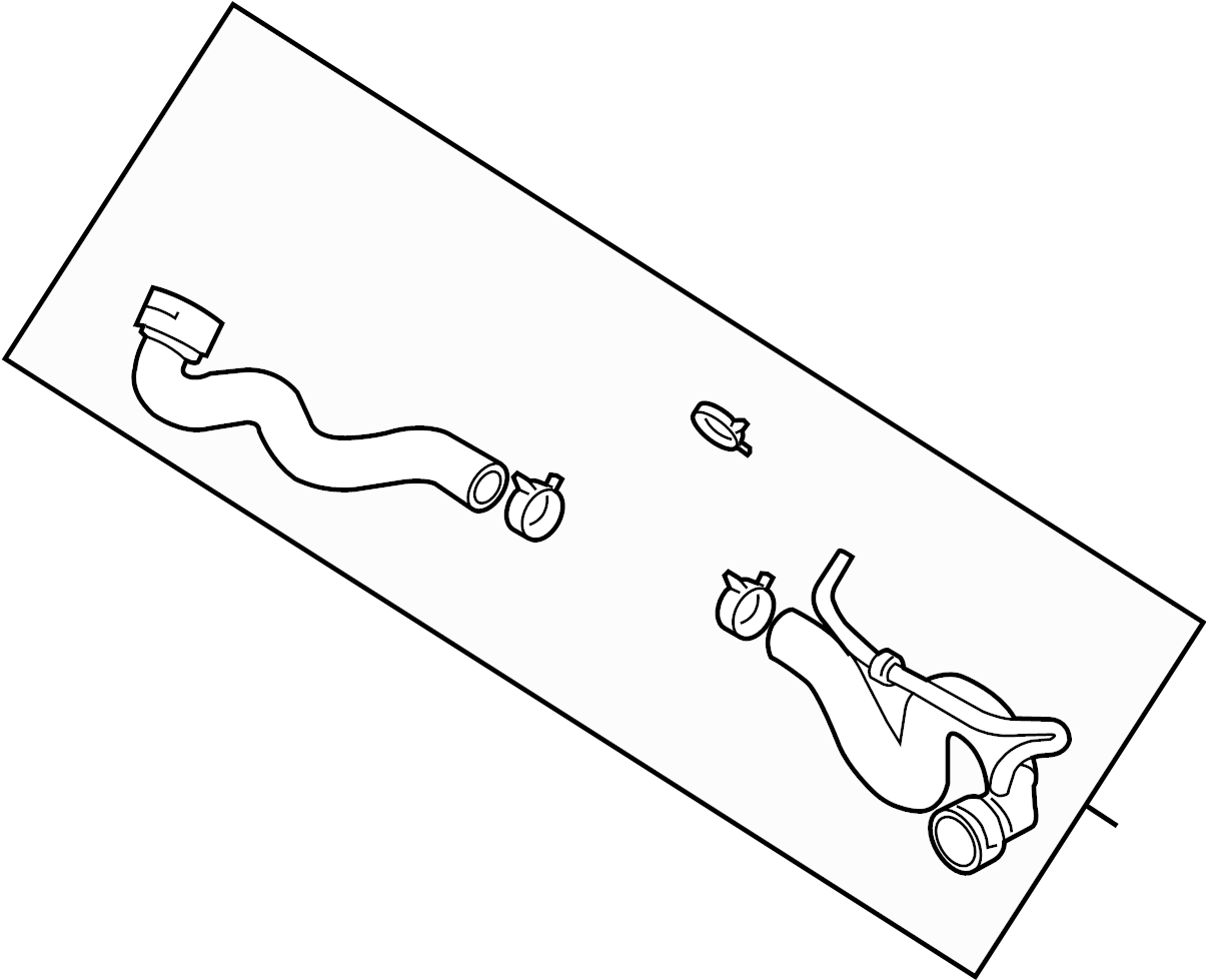 Upper Hose 1K0-122-101-KT - View 6